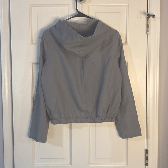 New York & Company Gray Linen Jacket - Picture 6 of 10